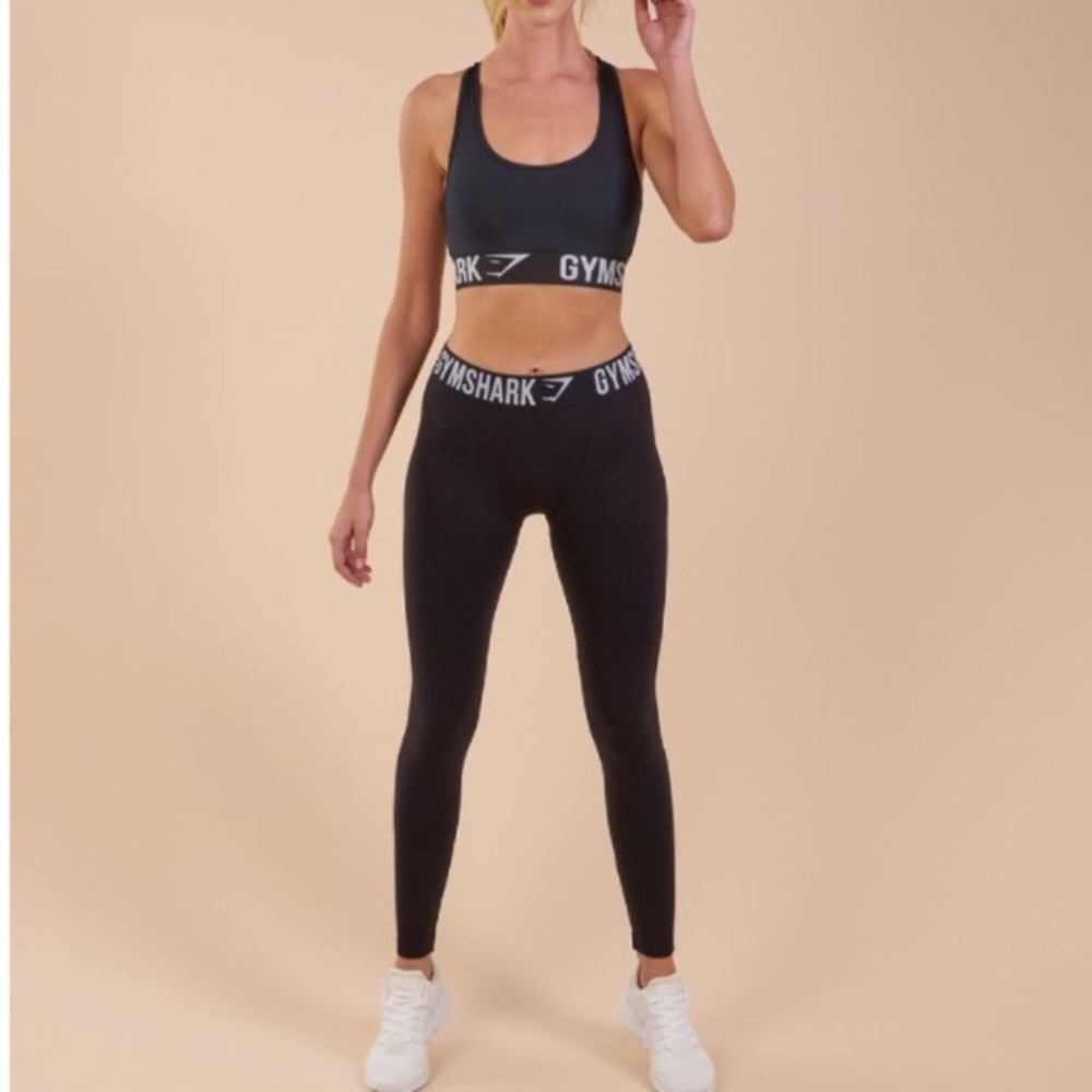 GymShark Black Fit Leggings XS